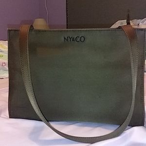 PRICE🔽 VTG New York & Company Brown Purse